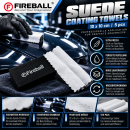 FIREBALL 1x Coating Block inkl. Suede Coating Towels 10 x...