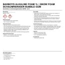 BadBoys Alkaline Foam 1L | Snow Foam Schaumreiniger...