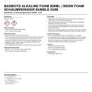 BadBoys Alkaline Foam 500ml | Snow Foam Schaumreiniger...