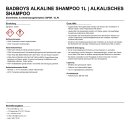BadBoys Alkaline Shampoo 1L | Alkalisches Shampoo