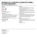 BadBoys All Purpose Cleaner APC 500ml | Allzweckreiniger