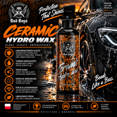 BadBoys Ceramic Hydro Wax 500ml
