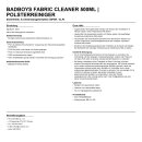 BadBoys Fabric Cleaner 500ml | Polsterreiniger