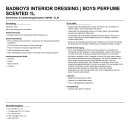 BadBoys Interior Dressing | Boys Perfume Scented 1L
