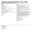 BadBoys Interior Dressing | Cola 150ml