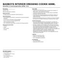 BadBoys Interior Dressing Cookie 500ml