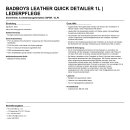 BadBoys Leather Quick Detailer 1L | Lederpflege