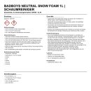 BadBoys Neutral Snow Foam 1L | Schaumreiniger
