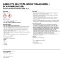 BadBoys Neutral Snow Foam 500ml | Schaumreiniger