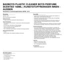 BadBoys Plastic Cleaner Boys Perfume Scented 150ml | Kunststoffreiniger Innen - Aussen