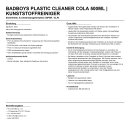 BadBoys Plastic Cleaner Cola 500ml | Kunststoffreiniger