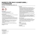BadBoys Pre-Wax Cleaner 500ml | Lackreiniger