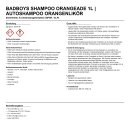 BadBoys Shampoo Orangeade 1L | Autoshampoo Orangenlikör