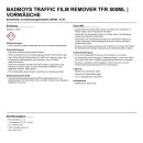 BadBoys Traffic Film Remover TFR 500ml | Vorwäsche