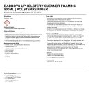 BadBoys Upholstery Cleaner Foaming 500ml | Polsterreiniger