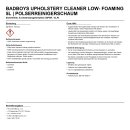 BadBoys Upholstery Cleaner Low- Foaming 5L | Polserreinigerschaum