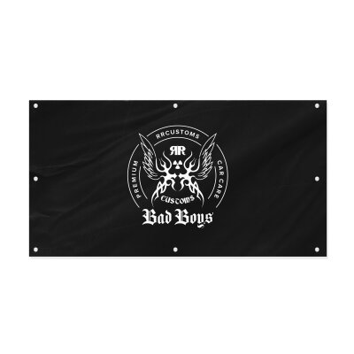 Banner BadBoys Black