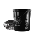 Black Detailing Bucket With Grit Guard WASH