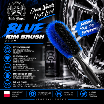 Blue Rim Brush 26cm