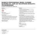 BadBoys Professional  Wheel Cleaner Bleeding 20L | Nur auf Nachfrage erhälich | Felgenreiniger