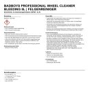 BadBoys Professional  Wheel Cleaner Bleeding 5L |...