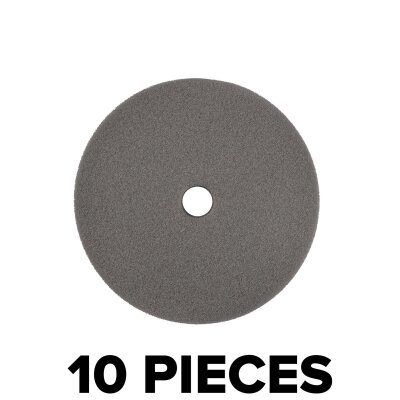 Set of 10 Polishing Pads 90/80mm