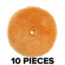 Set of 10 Wool Polishing Pads 150/130mm