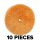 Set of 10 Wool Polishing Pads 150/130mm