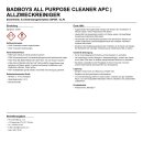 BadBoys All Purpose Cleaner APC | Allzweckreiniger