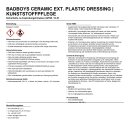BadBoys Ceramic Ext. Plastic Dressing | Kunststoffpflege