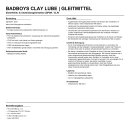 BadBoys Clay Lube | Gleitmittel