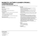 BadBoys Leather Cleaner Strong | Lederreiniger