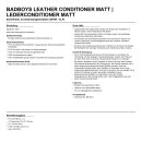 BadBoys Leather Conditioner Matt | Lederconditioner Matt