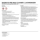 BadBoys Pre-Wax Cleaner | Lackreiniger