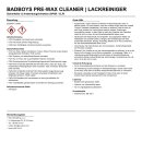 BadBoys Pre-Wax Cleaner | Lackreiniger