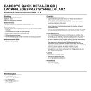 BadBoys Quick Detailer QD | Lackpflegespray Schnellglanz