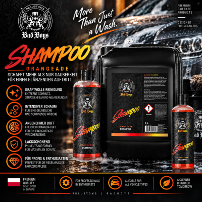 BadBoys Shampoo | Autoshampoo
