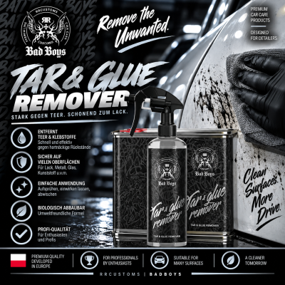 BadBoys Tar and Glue Remover | Teerentferner und Kleberentferner