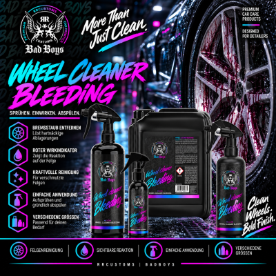 BadBoys Wheel Cleaner Bleeding