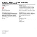 BadBoys Wheel Cleaner Bleeding