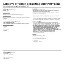 BadBoys Interior Dressing | Cockpitpflege