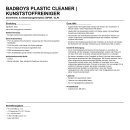 BadBoys Plastic Cleaner | Kunststoffreiniger