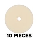 Set of 10 Heavy Cut Polishing Pads 150/130mm