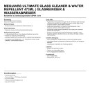 Meguiars Ultimate Glass Cleaner & Water Repellent 473ml | Glasreiniger & Wasserabweiser