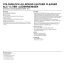 Colourlock Allround Leather Cleaner Alc 1 Liter | Lederreiniger
