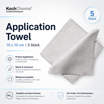 Koch Chemie Application Towel 10x10cm 5 Stück
