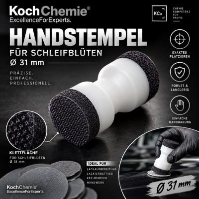 Koch Chemie Handstempel für Schleifblüten Ø 31 mm
