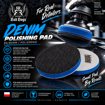 Denim Polishing Pad 130/130mm