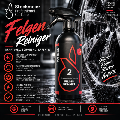 Stockmeier Professional CarCare - Felgenreiniger 500 ml
