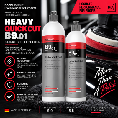 Koch Chemie Heavy Quick Cut B9.01 - Starke Schleifpolitur